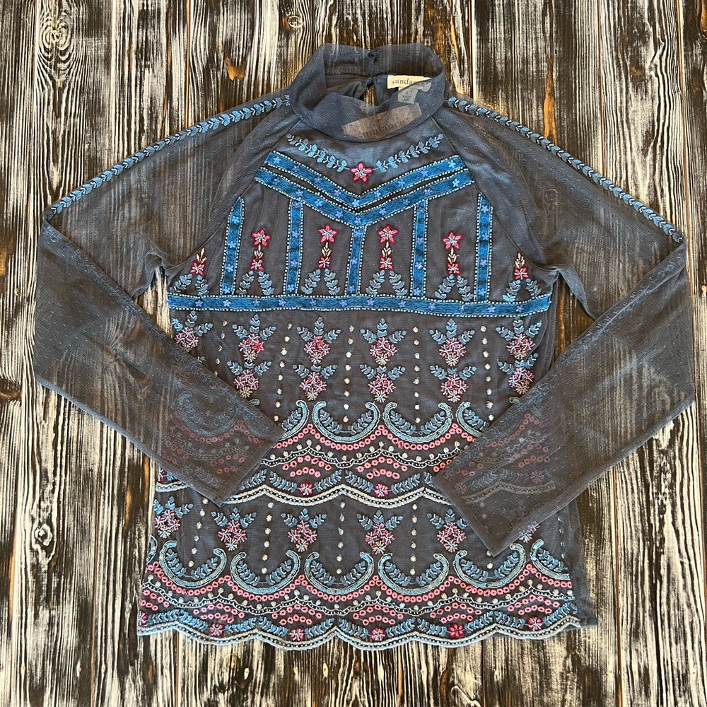 Sundance blouse Size small